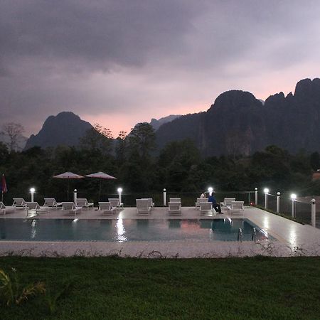 Lisha The Grand Riverside Hotel Vang Vieng Exterior photo