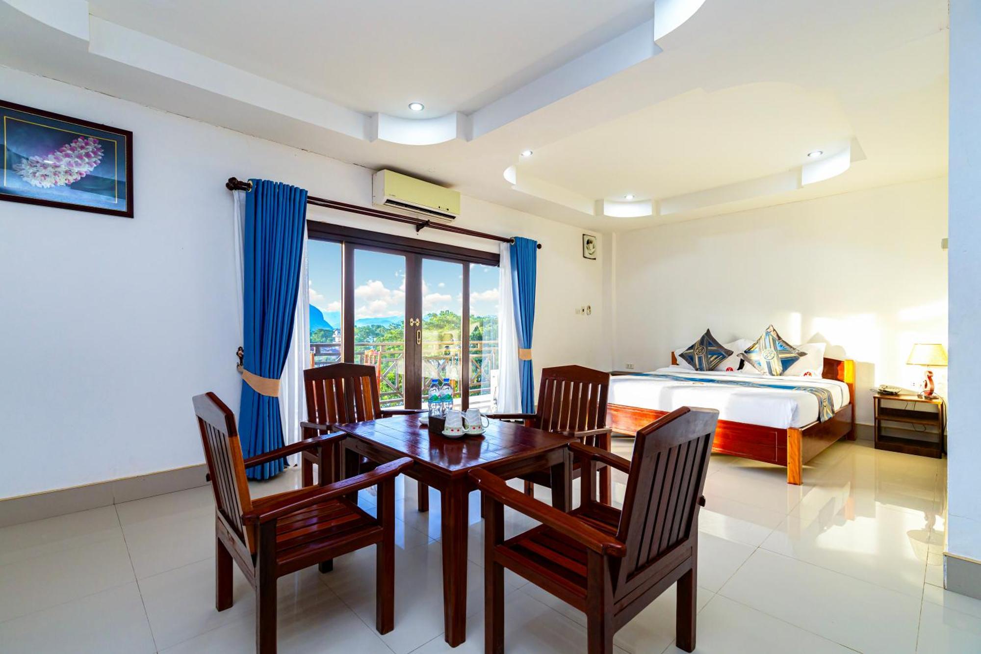 Lisha The Grand Riverside Hotel Vang Vieng Exterior photo